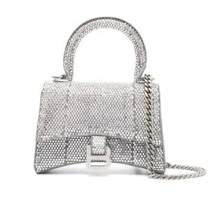 Balenciaga Hourglass Crystal mini bag